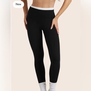 Black High-Waisted Leggings